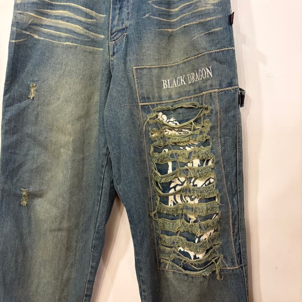 도그타운 와이드 배기팬츠