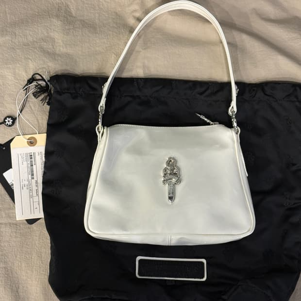 크롬하츠 가방 치킨 너겟백 화이트 