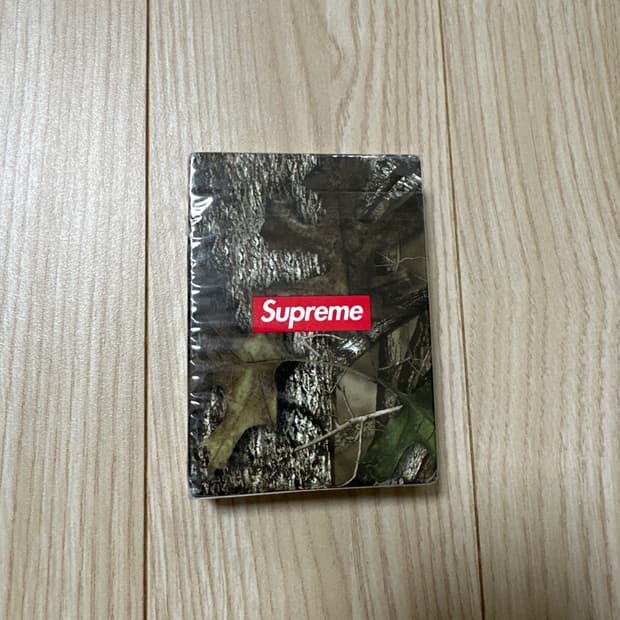 슈프림 Camo Playing Cards