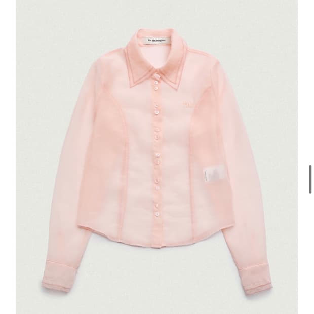 포더웨더 쉬어레이어드셔츠 (피치색)