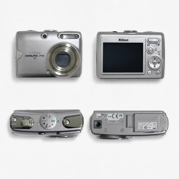 니콘 쿨픽스P4 Nikon Coolpix P4 빈티지 카메라
