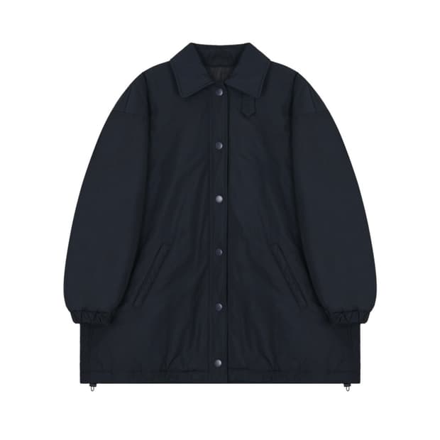COSMOSS COLLAR SHIRRING PADDING JACKET