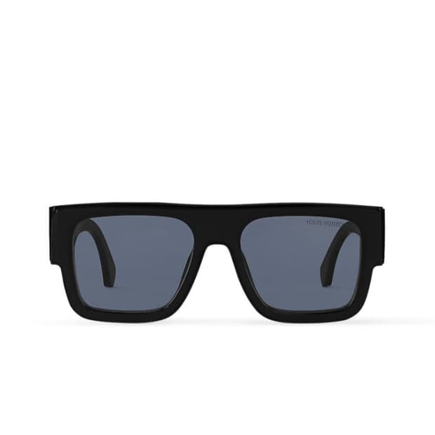 루이비통 LV 클래시 스퀘어 라지 선글라스 블랙