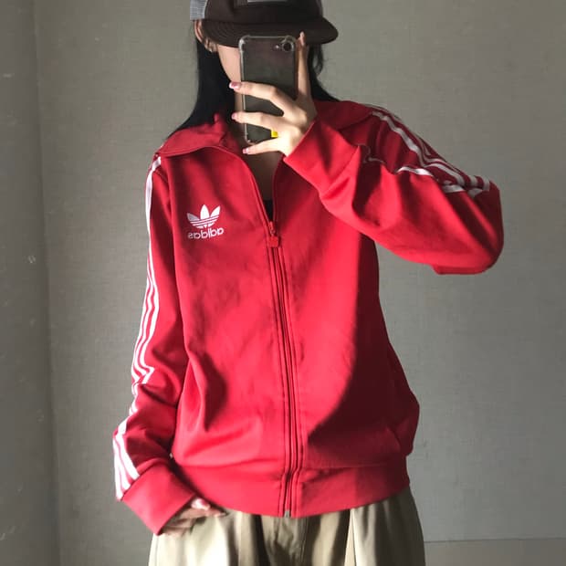 아디다스 레드 유로파 져지