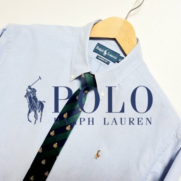 남성 폴로 랄프로렌 POLO 멀티포니 단색 반팔 남방 셔츠