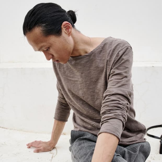 모노프리베 textured long sleeve