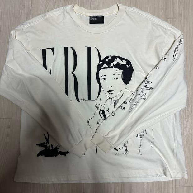Erd 앙팡 리쉬 디프리메 falling rabbit t shirt