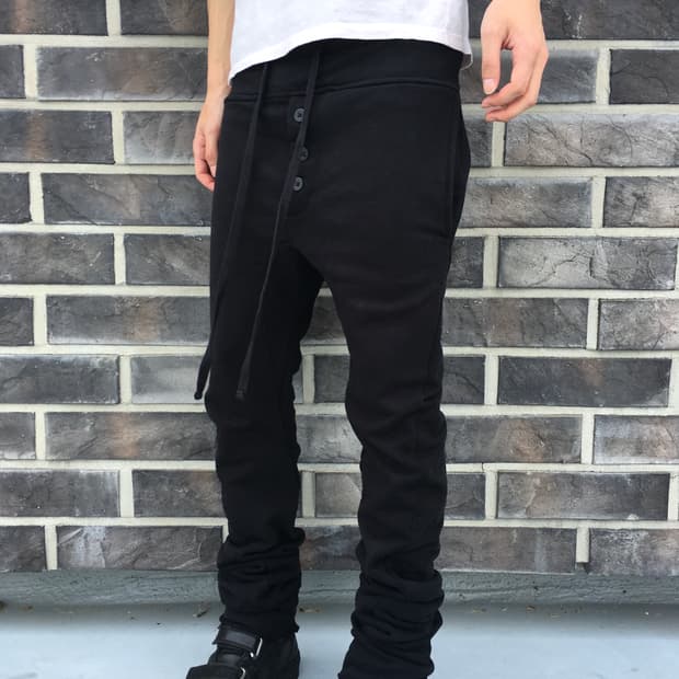 Thom Krom 드롭크로치 스웻 팬츠