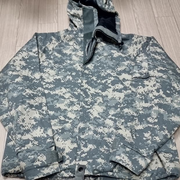 미군 디지털 픽셀 군용 화생방 자켓(mr)