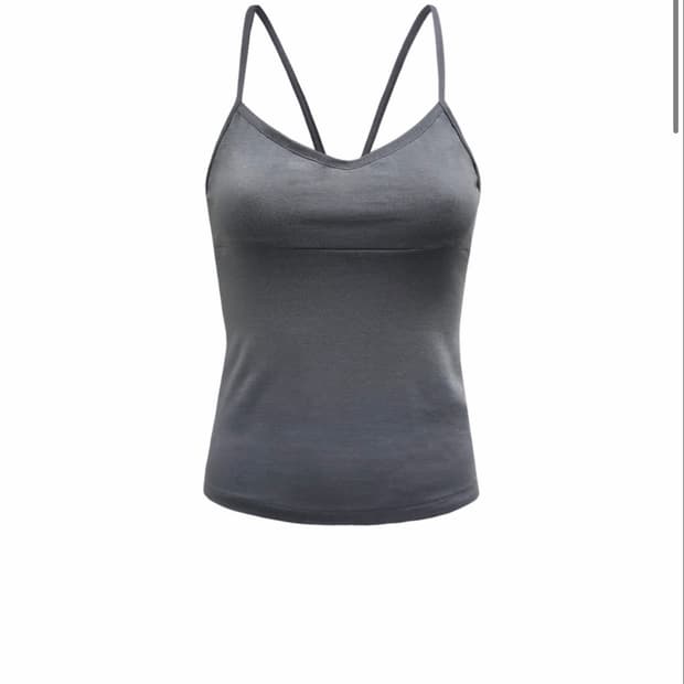 체메씨 플루터 백 슬리브리스 flutter back sleeveless