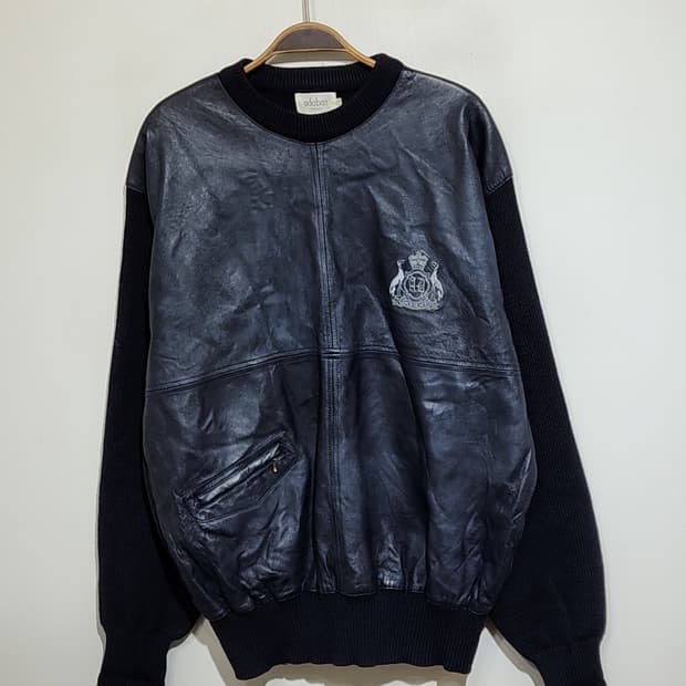 (XL) 아다바트 니트 진곤색 골프웨어 스웨터 라운드 