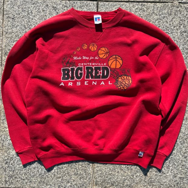 00s 러셀 애슬래틱 맨투맨 스웻셔츠