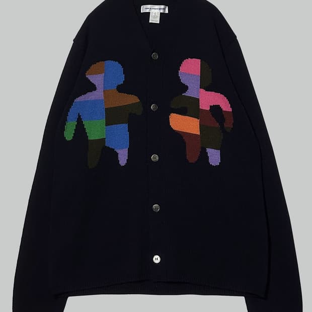 꼼데가르송 셔츠 19aw 가디건