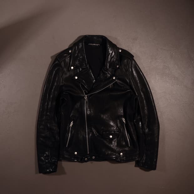 90s 빈티지 레더 라이더 자켓 