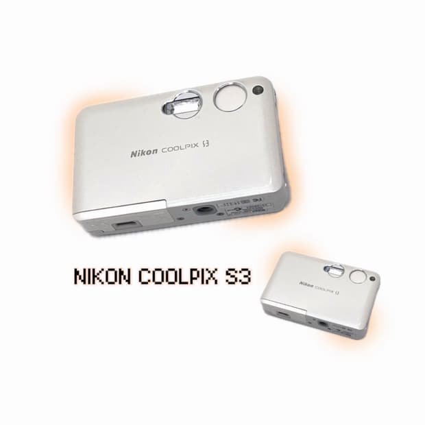 🫧미품/작례O𖠳ᐝ니콘 NIKON COOLPIX S3 