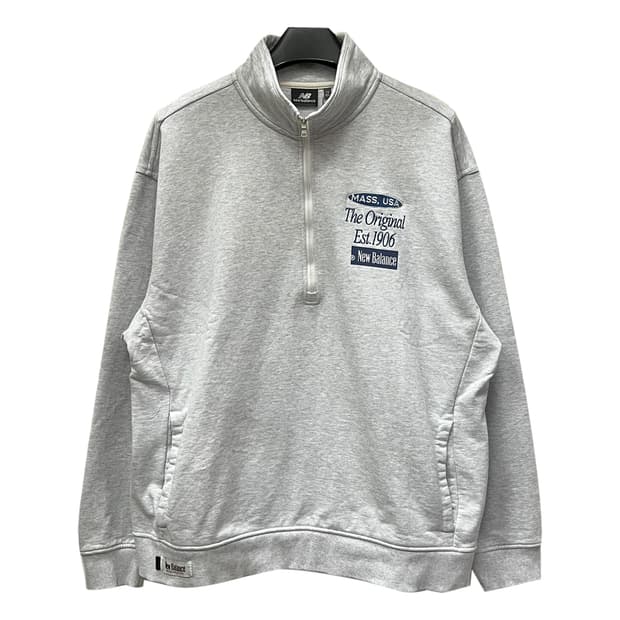 뉴발란스 UNI 반집업 맨투맨 2XL