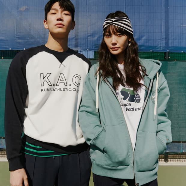 쿠메(KUME)오버사이즈 선샤인 후드 집업 자켓