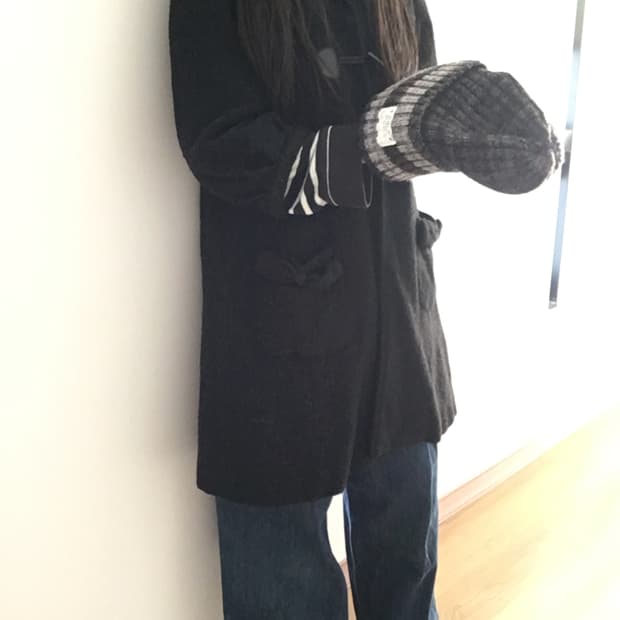 리본 떡볶이 더플 코트