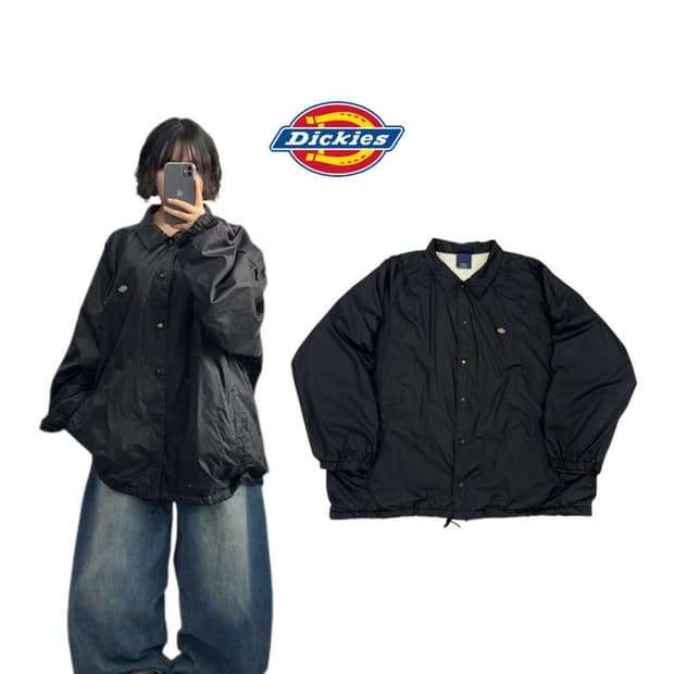 디키즈 빅사이즈 올드스쿨 나일론 코치자켓