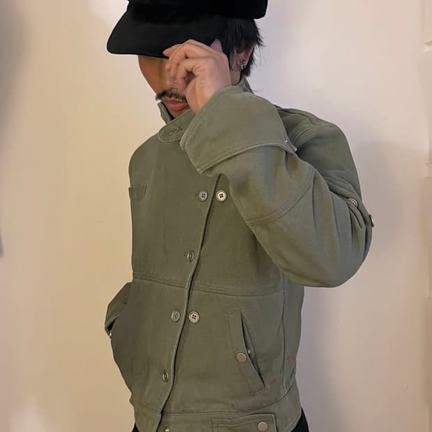 bywin joe jacket olive green 사이즈 0