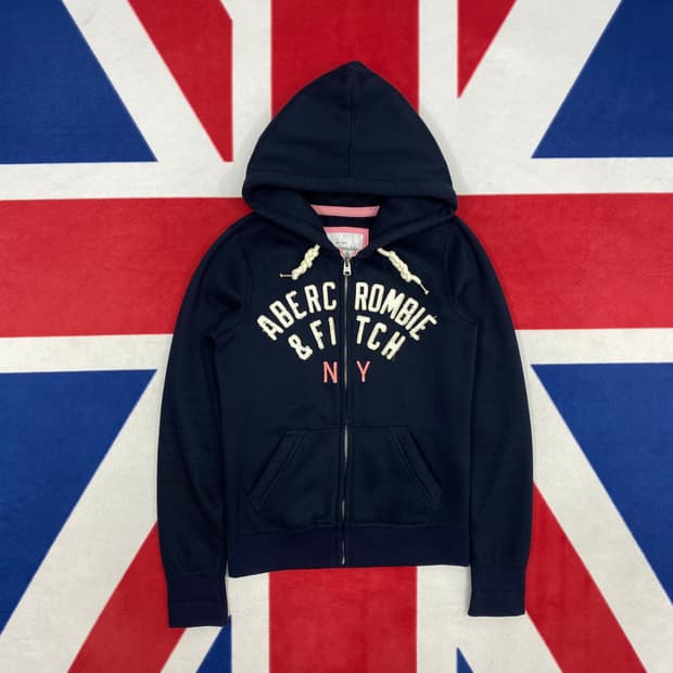 아베크롬비 슬림펫 후드집업 실측 여성S