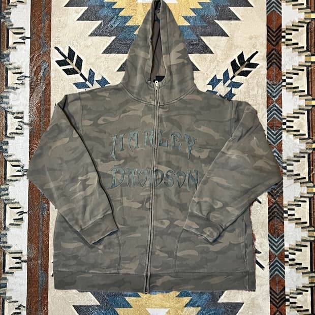 Harley Davidson Hoodie zip