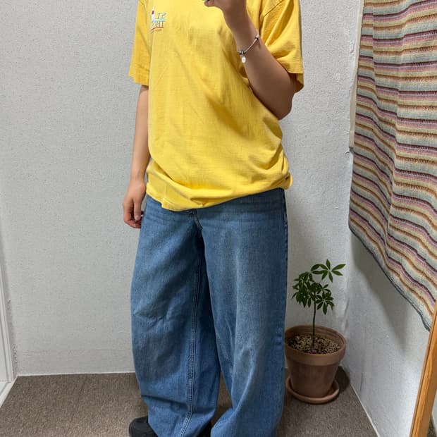 싱글스티치 반팔티셔츠