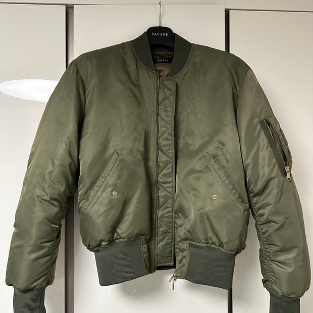 세비지 savage / MA-1 마원 카키 / L