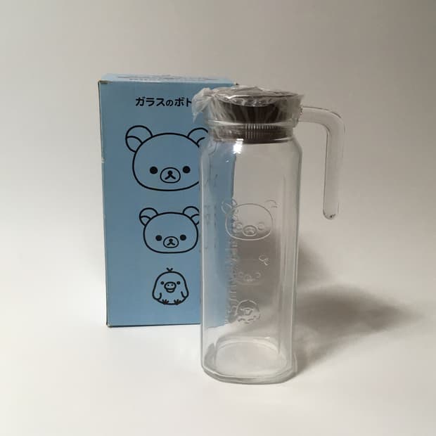 고전 리락쿠마 물병(박스o)