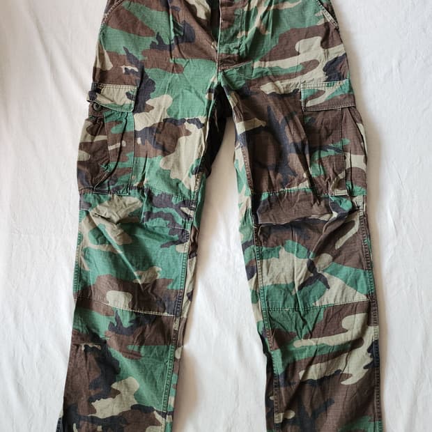 US army woodland BDU field pants