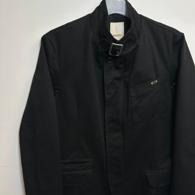 디젤 버클 버튼 블랙 자켓(실측90-95)