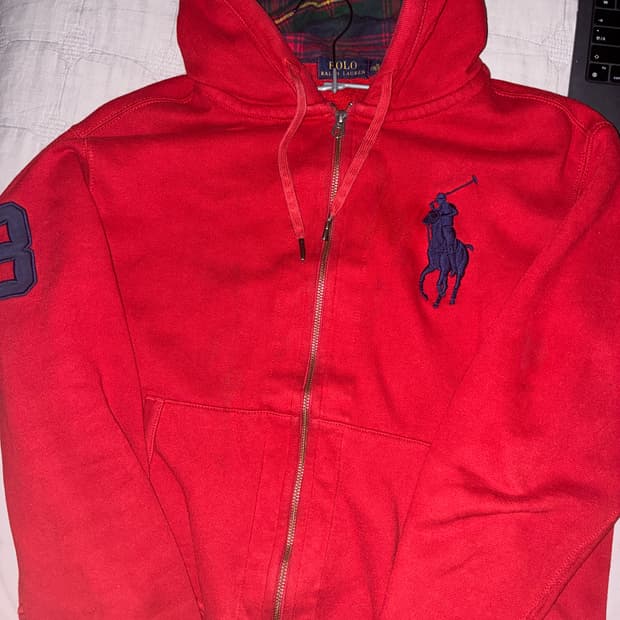 폴로 빅포니 후드집업