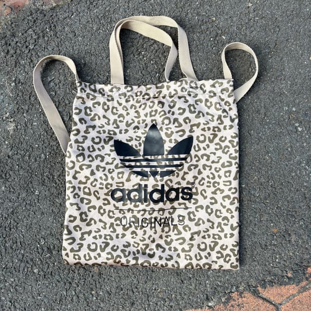 Adidas 아디다스 레오파드 호피 크로스백