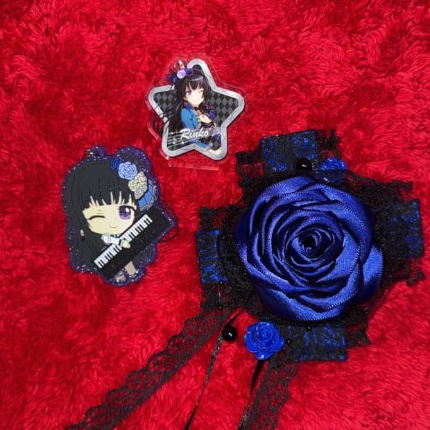 고딕 펑크 머리핀 브로치 