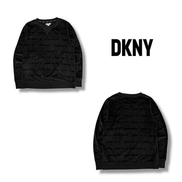  dkny 멀티로고 벨루어 티셔츠 y12652