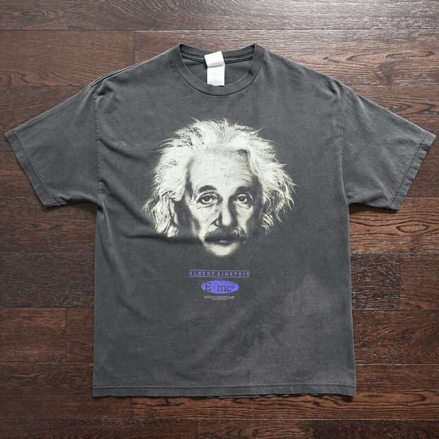 90s Albert Einstein 아인슈타인 빈티지 티셔츠