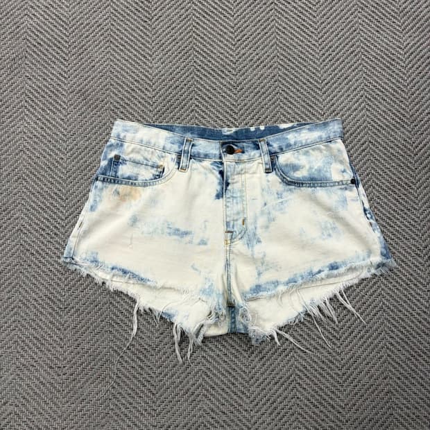 데님앤서플라이 랄프로렌 워싱숏팬츠 v2565