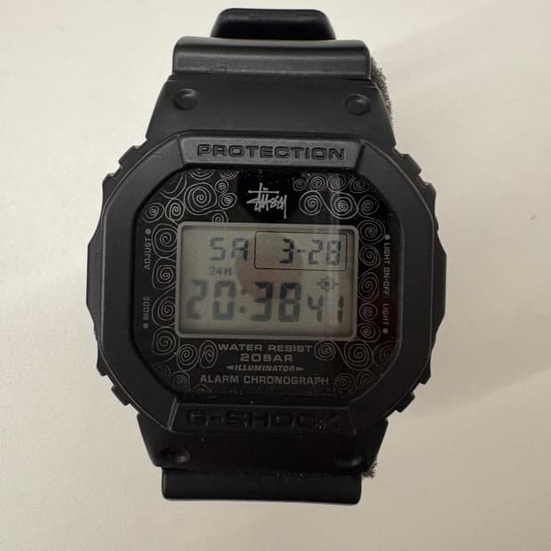 스투시 25주년 지샥 시계