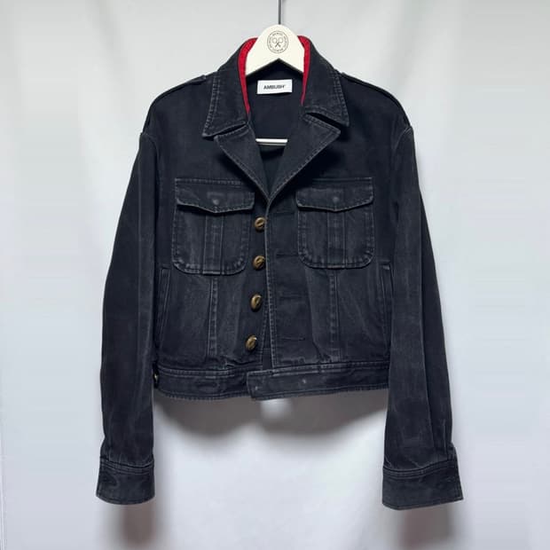 엠부쉬 에폴렛 견장 자켓 