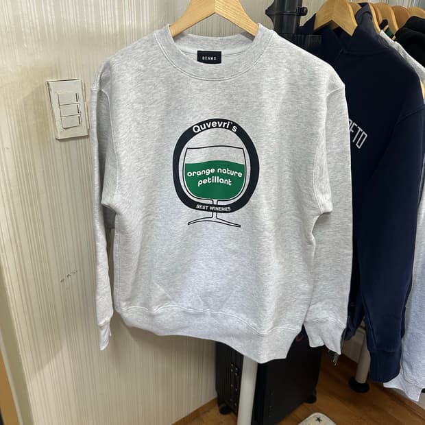 빔즈 beams 후드티 사이즈M