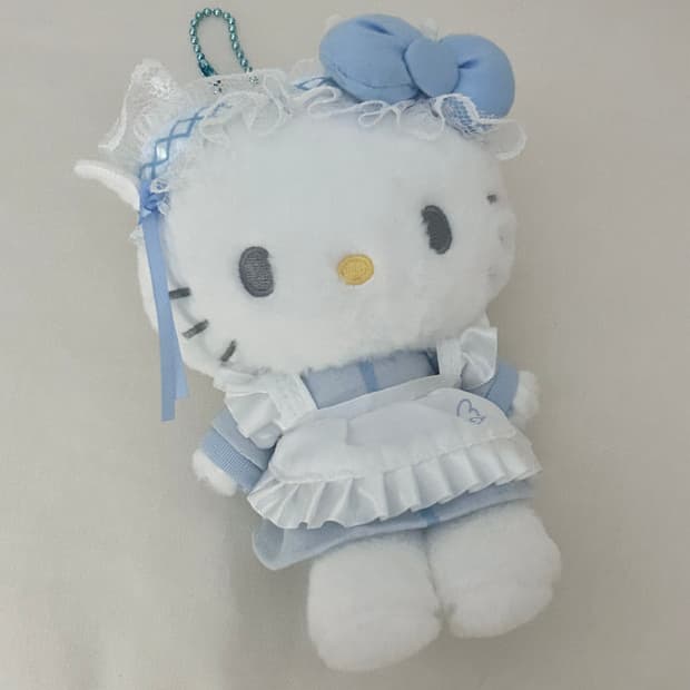 급전* 산리오 헬로키티 미즈이로 데이즈 마스코트 키링