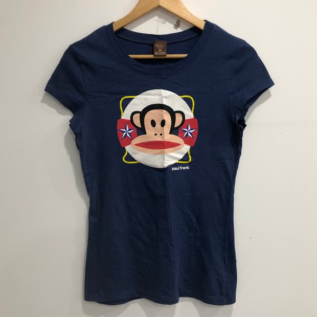 폴프랭크 글리터 빅로고 티셔츠