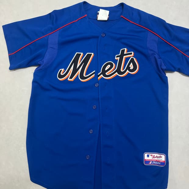 Majestic Mets 야구 유니폼 M 마제스틱