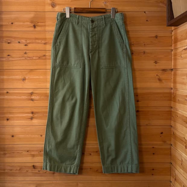 [1] Orslow khaki futigue pants