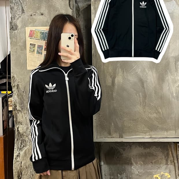 아디다스 유로파 져지 블랙 85 #csz878
