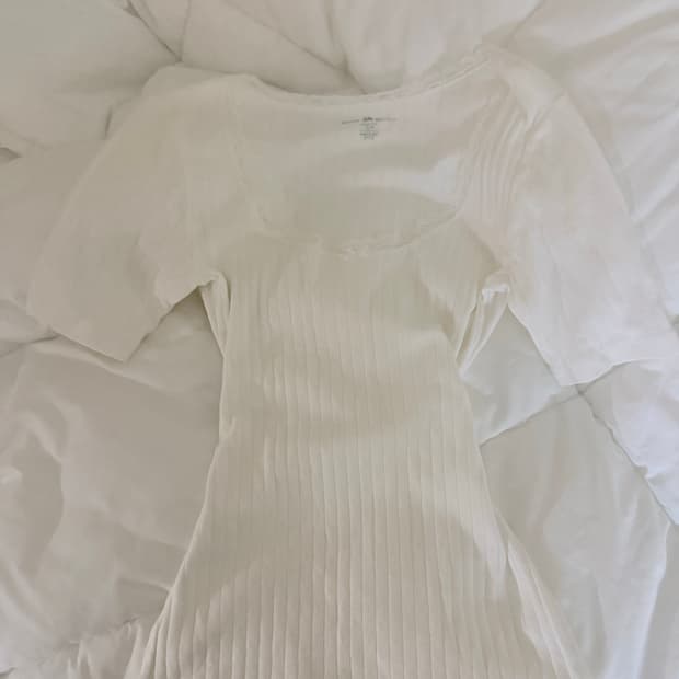 브랜디 멜빌 반팔 레이스 티셔츠