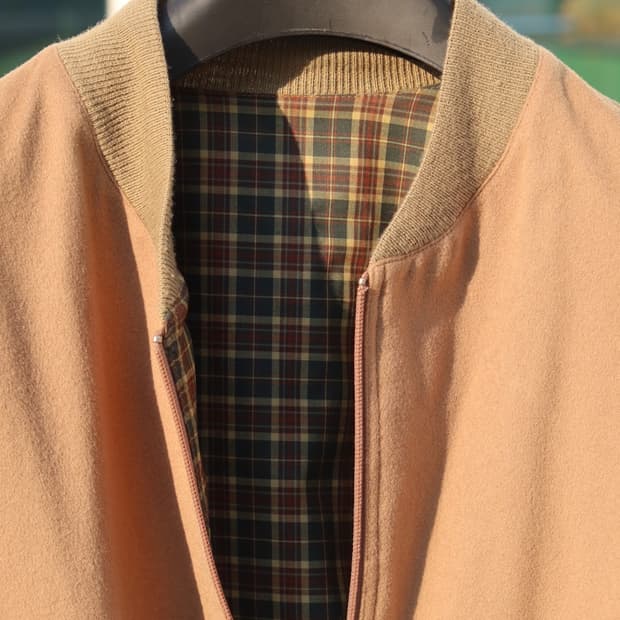 알프레드 던힐 리버시블 봄버 자켓