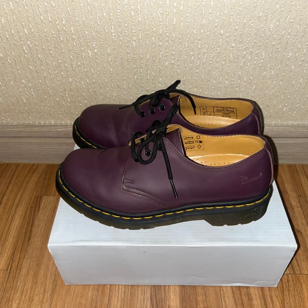 [uk5] 닥터마틴 1461 퍼플 슈즈