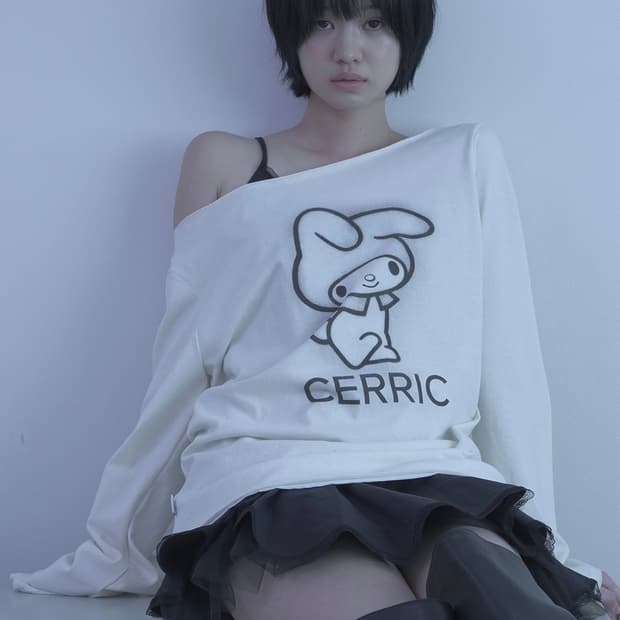 Cerric 마이멜로디 컷 아웃 탑