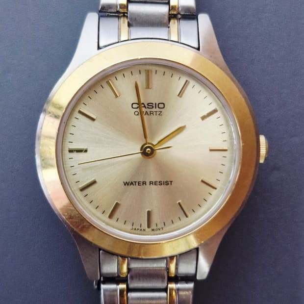 카시오 여성 쿼츠시계 
